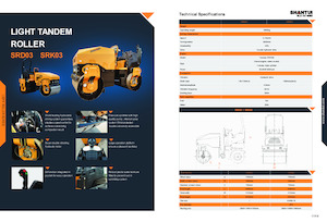 Комбіновані дорожні катки Shantui SRK03