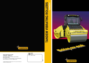 Комбіновані дорожні катки Lebrero VTA 80 MX