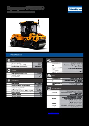 Комбіновані дорожні катки Dynapac CC 2300 C