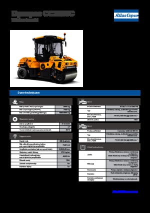 Комбіновані дорожні катки Dynapac CC 2300 C