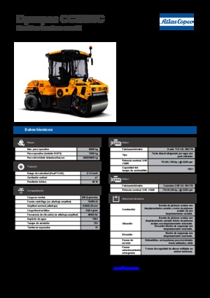 Комбіновані дорожні катки Dynapac CC 3300 C 