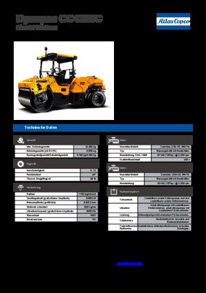 Комбіновані дорожні катки Dynapac CC 4200 C