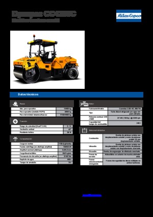 Комбіновані дорожні катки Dynapac CC 4200 C