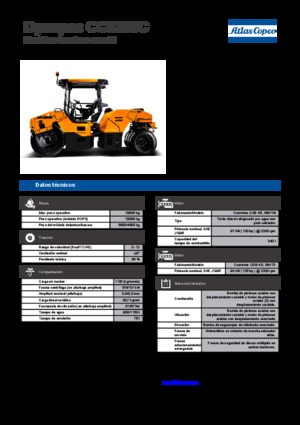 Комбіновані дорожні катки Dynapac CC 5200 C