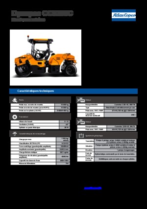 Комбіновані дорожні катки Dynapac CC 5200 C