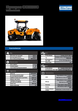 Комбіновані дорожні катки Dynapac CC 5200 C