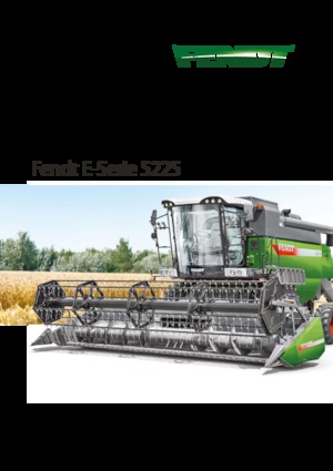 Зерновий комбайн Fendt 5225 E Rice