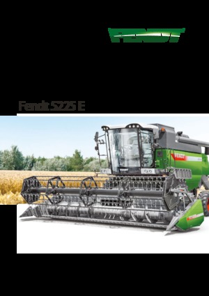 Зерновий комбайн Fendt 5225 E Rice