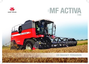 Зерновий комбайн Massey Ferguson Activa 7340