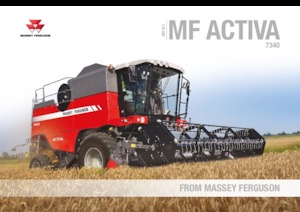 Зерновий комбайн Massey Ferguson Activa 7340