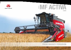Зерновий комбайн Massey Ferguson Activa 7344