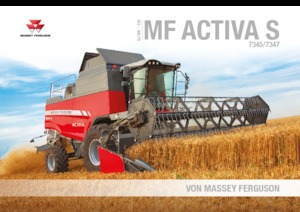 Зерновий комбайн Massey Ferguson Activa 7345S-MCS