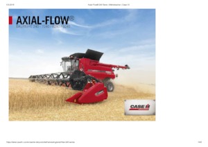 Зерновий комбайн Case IH Axial Flow 9250