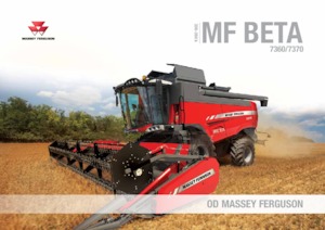 Зерновий комбайн Massey Ferguson Beta 7370