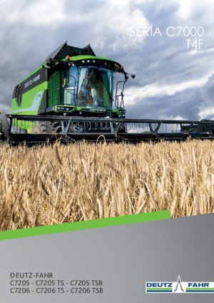Зерновий комбайн DEUTZ-FAHR C 7205 TSB 