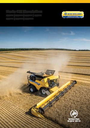 Зерновий комбайн New Holland CR8.90 12.5