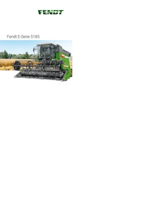 Зерновий комбайн Fendt 5185 E