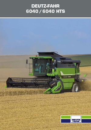 Зерновий комбайн DEUTZ-FAHR 6040 C HTS