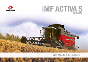 Зерновий комбайн Massey Ferguson Activa 7347 S