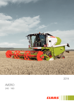 Зерновий комбайн Claas Avero 240