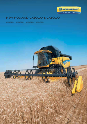 Зерновий комбайн New Holland CX 5090 Laterale