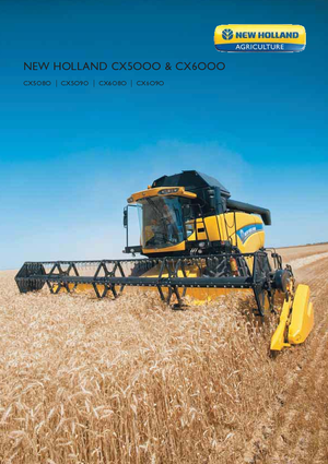 Зерновий комбайн New Holland CX 5090 Laterale