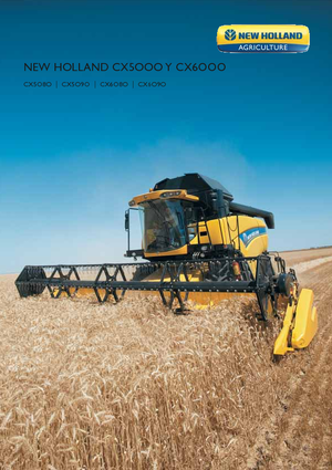 Зерновий комбайн New Holland CX 5090 Laterale