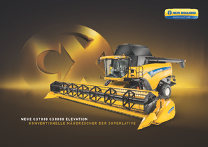 Зерновий комбайн New Holland CX 8070 Elevation