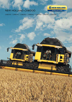 Зерновий комбайн New Holland CX 8060