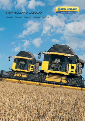 Зерновий комбайн New Holland CX 8090 SCR