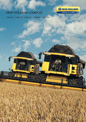 Зерновий комбайн New Holland CX 8090 SCR
