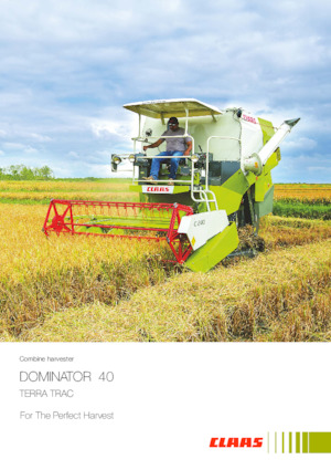 Зерновий комбайн Claas Dominator 40 Terra Trac