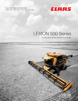 Зерновий комбайн Claas Lexion 580R