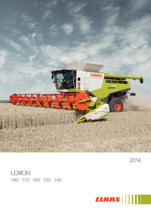 Зерновий комбайн Claas Lexion 740