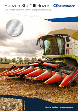 комбайн з підбирачем для кукурудзи Geringhoff HSIII 800 FB