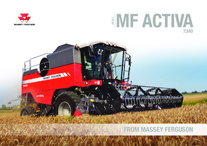 Зерновий комбайн Massey Ferguson MF Activa 7340 