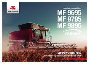 Зерновий комбайн Massey Ferguson MF 9895