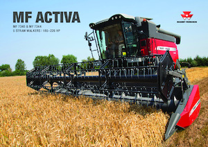 Зерновий комбайн Massey Ferguson MF Activa 7344 