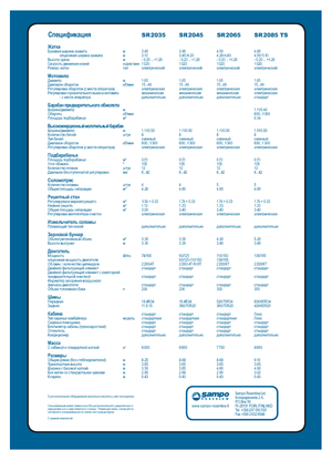 Зерновий комбайн Sampo Rosenlew SR 2065 Spezial
