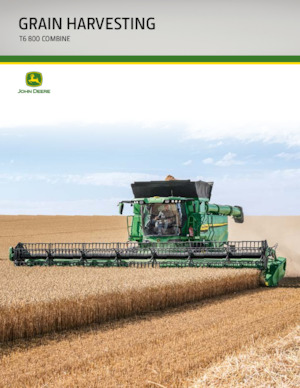 Зерновий комбайн John Deere T6 800