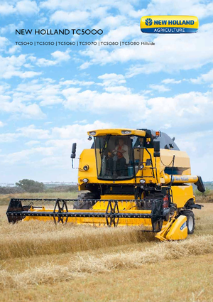 Зерновий комбайн New Holland TC 5070 SCR