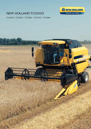 Зерновий комбайн New Holland TC 5070 SCR
