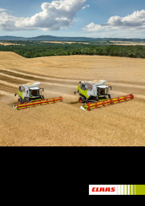 Зерновий комбайн Claas Trion 720 Terra Trac