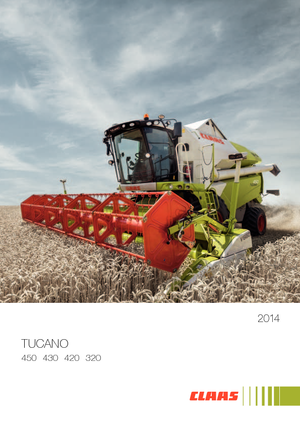 Зерновий комбайн Claas Tucano 420