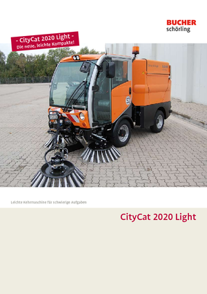 Міні-підмітачі Bucher-Schörling CityCat 2020 XL