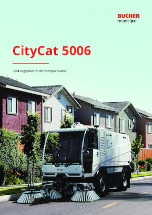Міні-підмітачі Bucher-Schörling CityCat 5006