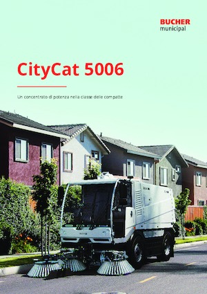 Міні-підмітачі Bucher-Schörling CityCat 5006