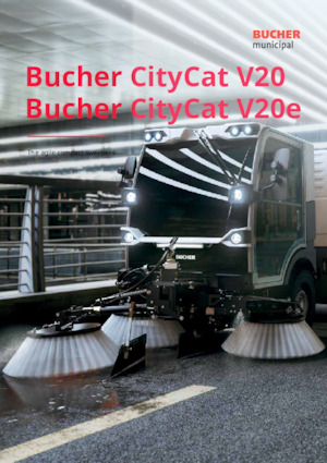 Міні-підмітачі Bucher-Schörling CityCat V20