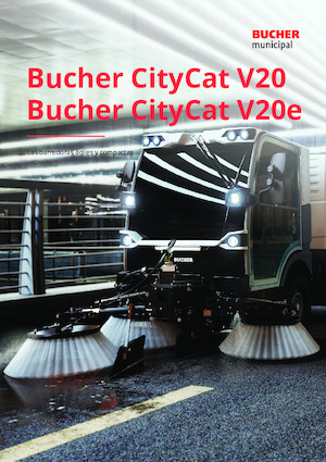 Міні-підмітачі Bucher-Schörling CityCat V20
