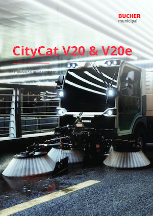 Міні-підмітачі Bucher-Schörling CityCat V20
